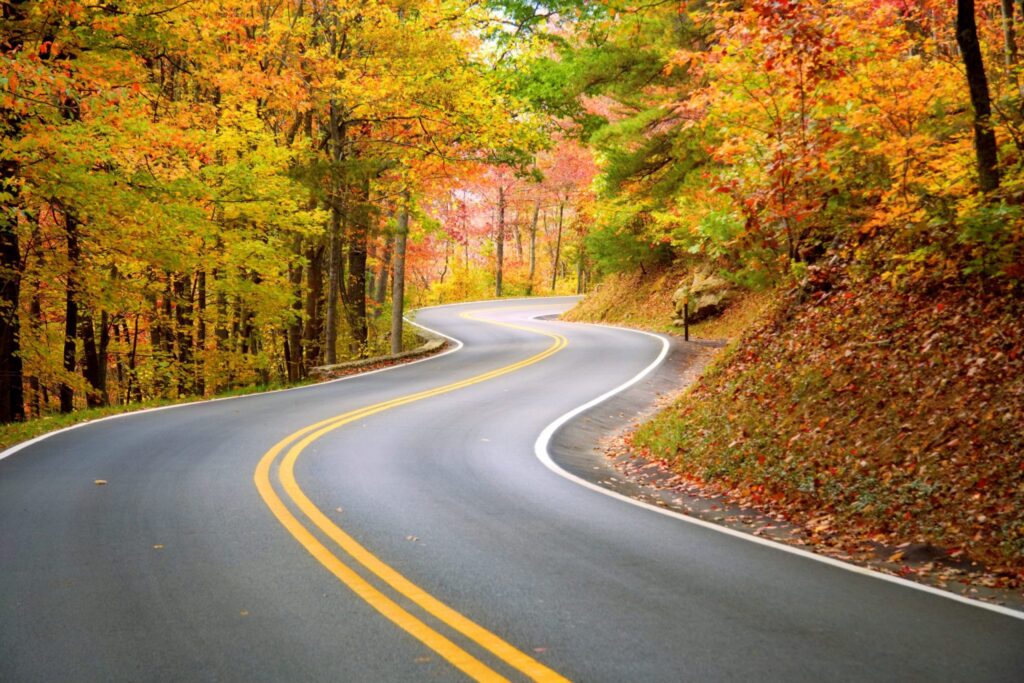 fall foliage in indiana