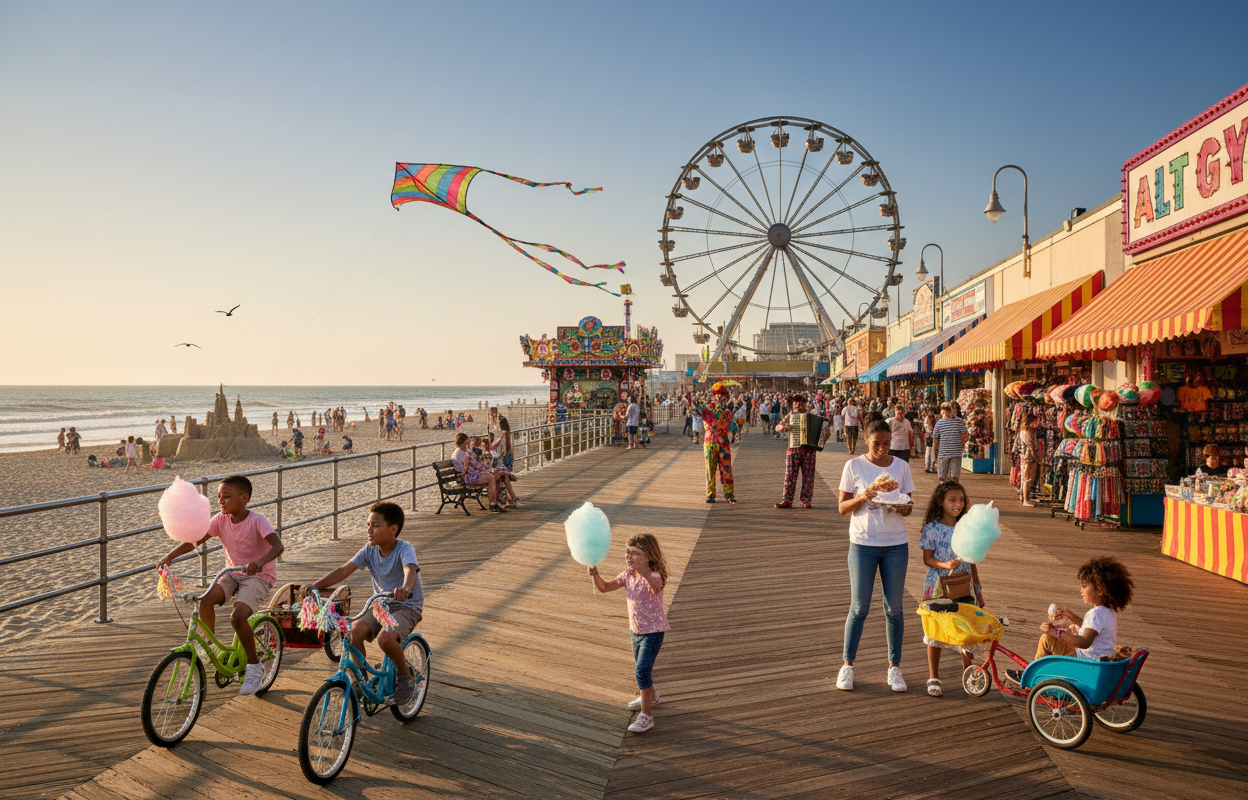 Atlantic City Boardwalk: Beyond the Casinos – Family Fun Activities